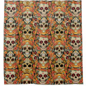 Tag der Blüte des toten Zuckers Duschvorhang (Vorderseite)