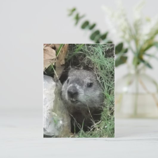 Tag der Bodenschätze Postkarte (Stehend Vorderseite)