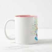 Tag der Bodenschätze Zweifarbige Tasse (Links)