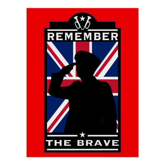 Tag der britischen Streitkräfte Poster (Vorderseite)