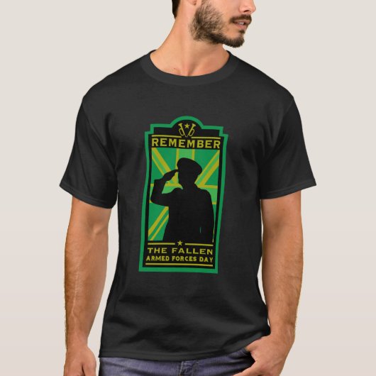 Tag der britischen Streitkräfte T-Shirt (Vorderseite)