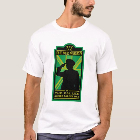 Tag der britischen Streitkräfte T-Shirt (Vorderseite)