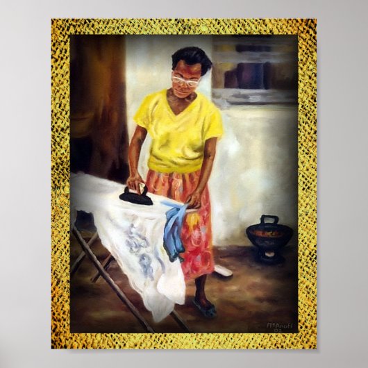 Tag der Bügeleisen Poster (Vorne)