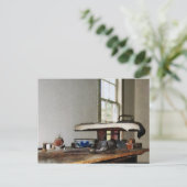 Tag der Bügeleisen Postkarte (Stehend Vorderseite)