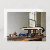 Tag der Bügeleisen Postkarte (Vorne/Hinten)