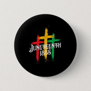 Tag der Christlichen Afrikanischen Freiheit 1865 Button