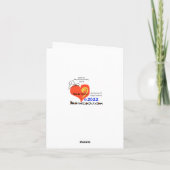 Tag der Cowboykarte mit Stiefeln Karte (Rückseite)