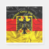 Tag der Deutschen Einheit, Nationalfeiertag Deutsc Serviette (Vorderseite)