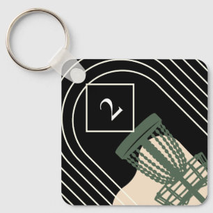 Tag der Disk Golf Bag Schlüsselanhänger