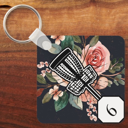 Tag der Disk Golf Bag Schlüsselanhänger (Vorderseite)