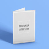 Tag der einfachen Väter Karte