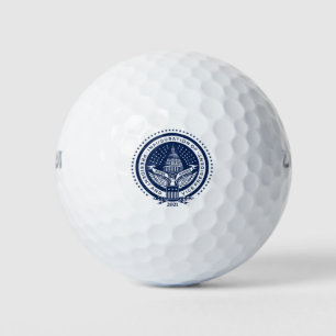 Tag der Einführung des Biden Harris-Logos 2021 Golfball