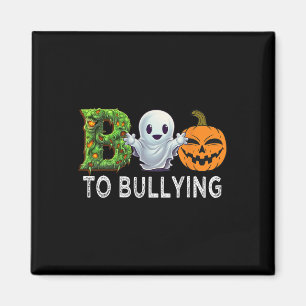 Tag der Einheit Orange Anti-Bullying Boo to Bullyi Magnet