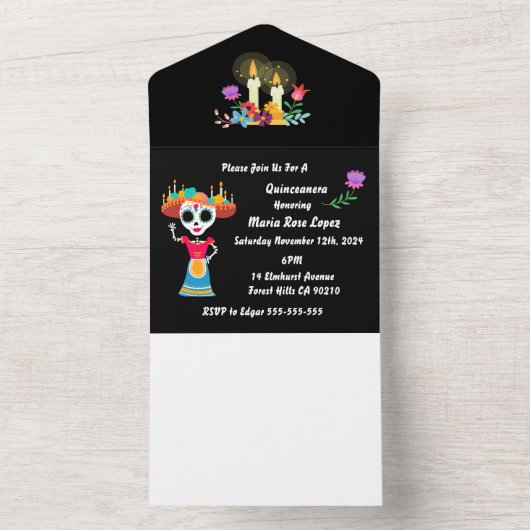 Tag der Einladung des toten Zuckerschädels (Innen Boden)