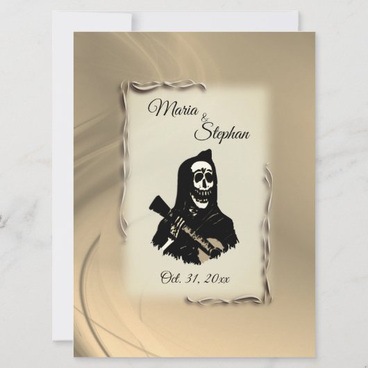 Tag der Einladungen zur Toten Hochzeit (Rückseite)