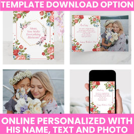 Tag der eleganten Mütter Karte