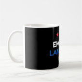 Tag der englischen Sprache Kaffeetasse (Links)