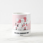 Tag der englischen Sprache Kaffeetasse (Mittel)