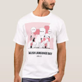 Tag der englischen Sprache T-Shirt (Vorderseite)