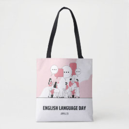 Tag der englischen Sprache Tasche