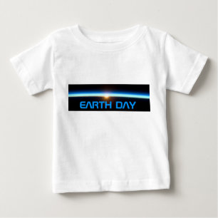 Tag der Erde 2012 - Die dünne blaue Linie - Nahauf Baby T-shirt