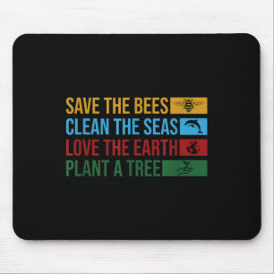 Tag der Erde 2022 Planet Umweltwissenschaften Rett Mousepad