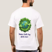 Tag der Erde 2025 T-Shirt (Rückseite)
