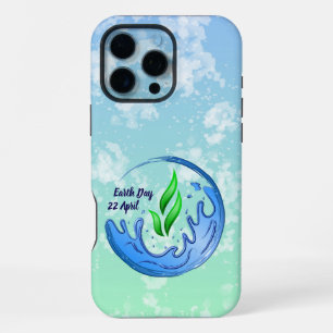 Tag der Erde 2025 Unsere Macht Unser Planet Wappen iPhone 16 Pro Max Hülle