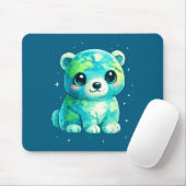 Tag der Erde 2026 Eisbärkunst Mousepad (Mit Mouse)