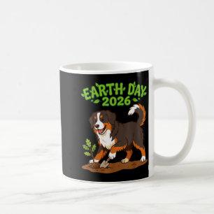 Tag der Erde 2026 Süße Berner Sennenhund-Pflanzung Kaffeetasse