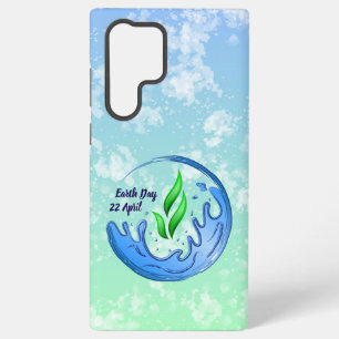 Tag der Erde 2026 Unsere Macht Unser Planet Wappen Samsung Galaxy Hülle