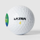 Tag der Erde 50 Jahre Jahrestag 2020 Golfball (Logo)