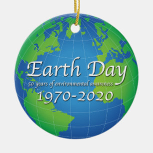 Tag der Erde 50 Jahre Jahrestag 2020 Keramik Ornament