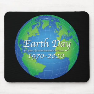 Tag der Erde 50 Jahre Jahrestag 2020 Mousepad