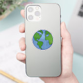 Tag der Erde Aufkleber (Telefon)