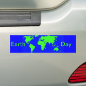 Tag der Erde Autoaufkleber (Auf Auto)