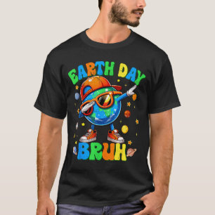 Tag der Erde bruh dabbing Umwelt recyceln Pflanze T-Shirt