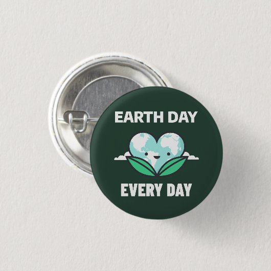 Tag der Erde Button (Vorne & Hinten)