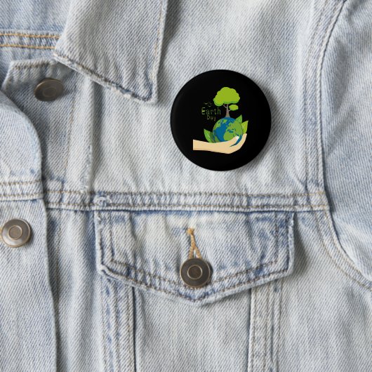 Tag der Erde Button (Beispiel)