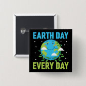 Tag der Erde Button (Vorne & Hinten)