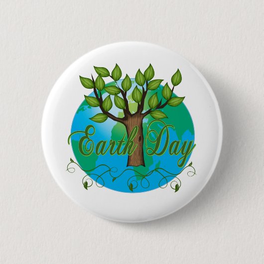 Tag der Erde Button (Vorderseite)