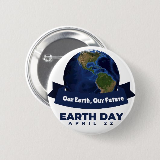 Tag der Erde Button (Vorne & Hinten)
