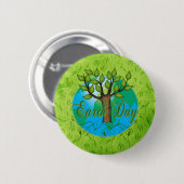 Tag der Erde Button (Vorne & Hinten)