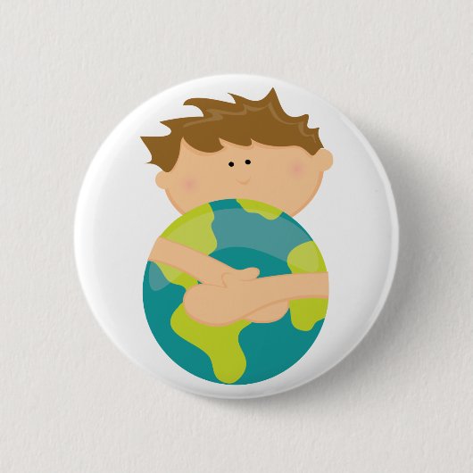 Tag der Erde Button (Vorderseite)