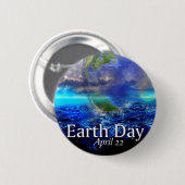 Tag der Erde Button (Vorne & Hinten)
