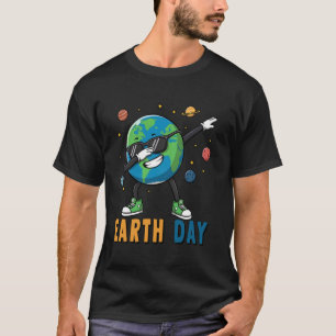 Tag der Erde Dabbing Lustige Erde Dab Umweltfreund T-Shirt