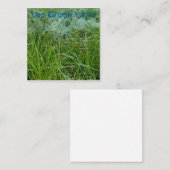 Tag der Erde: Die grüne Welle Mitteilungskarte (Vorne/Hinten)