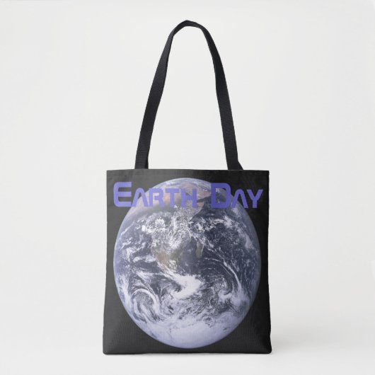 Tag der Erde - Erde im vollen Blick Tasche (Vorderseite)