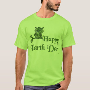 Tag der Erde-Eule T-Shirt
