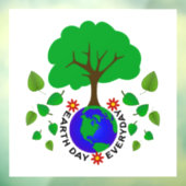 Tag der Erde  Fensteraufkleber (Blatt 3)